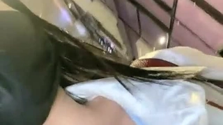 下班后带着公司前台短裙女神酒店约啪_大粗屌爆操女神不停浪叫